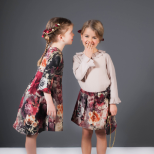 Patachou Girls Beige Chiffon Blouse-4155