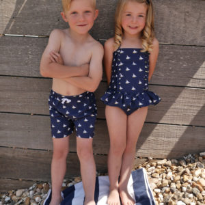 Rachel Riley Sailboat Swim Trunks-3408