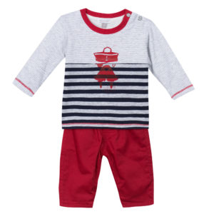 Absorba "Tete de Morse" Top and Trousers Set-0