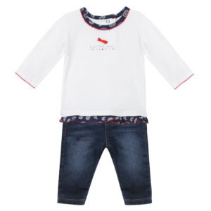 Absorba "I am very cute" Top and Trouser Set-0