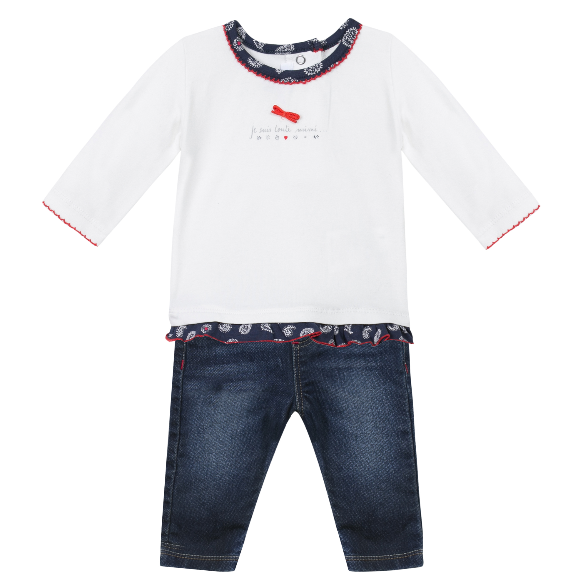 Absorba "I am very cute" Top and Trouser Set-0