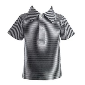 Rachel Riley Baby Boy Striped Polo Shirt-0