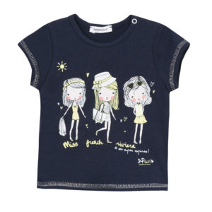 3 Pommes Little Miss Riviera T Shirt-0