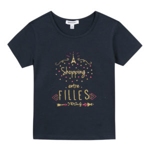 3 Pommes Shopping Girls T Shirt-0