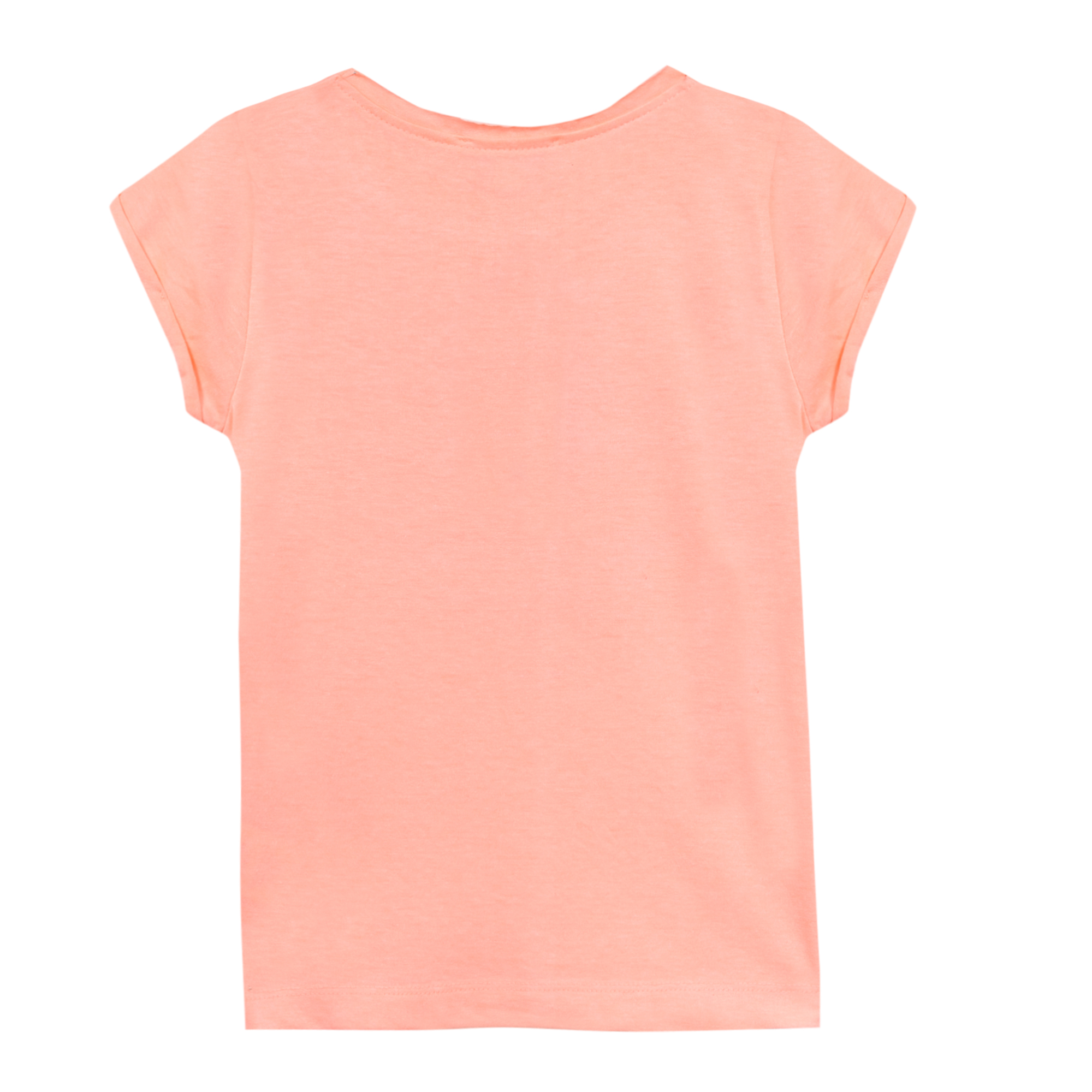3Pommes Girls Coral Heart T Shirt-3892