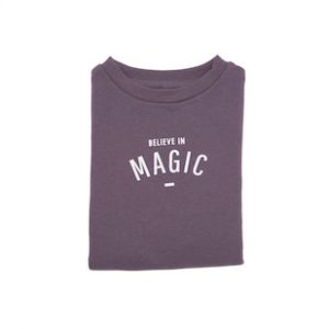 Bob & Blossom Plum "Believe In Magic" Sweatshirt-0