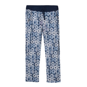 3Pommes Girls Blue Floral Trousers-4120