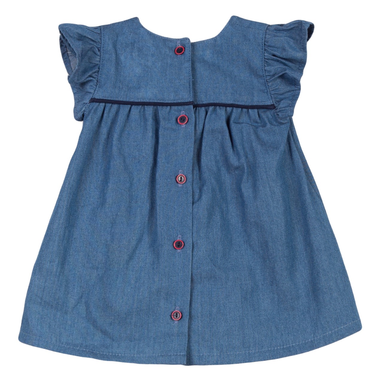 Absorba Baby Girls Denim Dress-4090