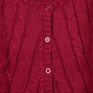 Absorba Girls Berry Frill Cardigan-4233