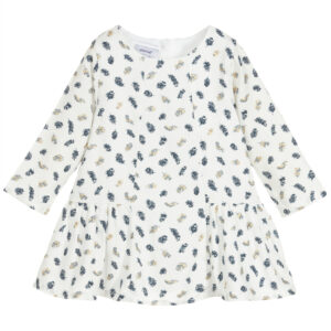 Absorba Girls Ivory Feather Dress