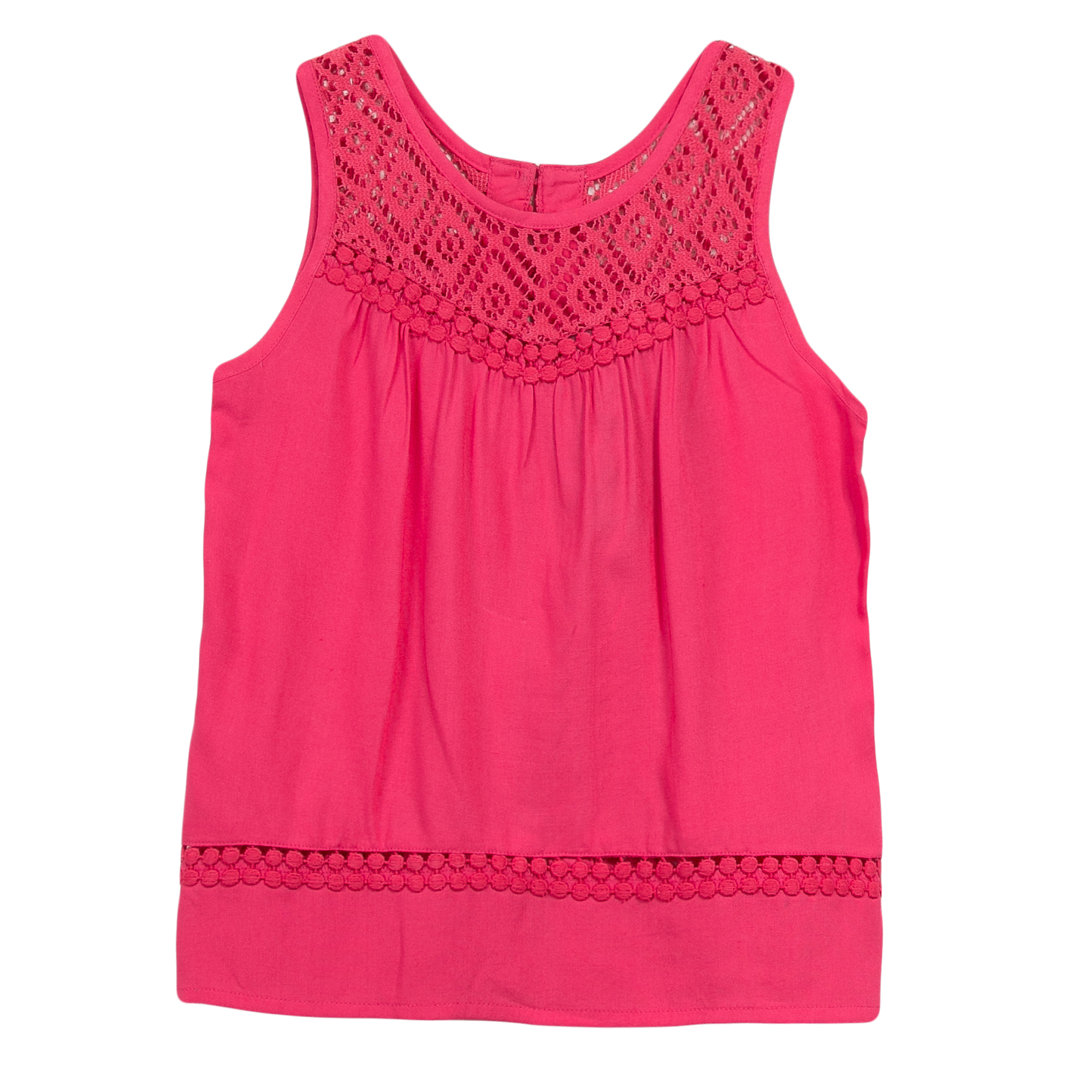 3Pommes Girls Fuchsia Embroidered Blouse - Image 5