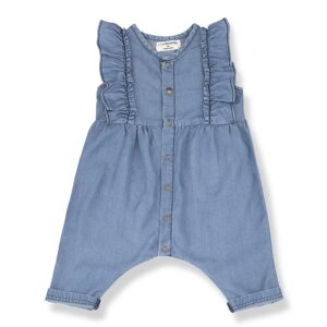 1+ In The Family Girls Denim Romper