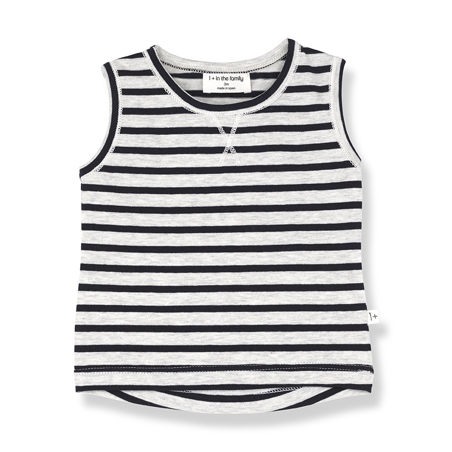 1+ In The Family Unisex Eze Vest Top