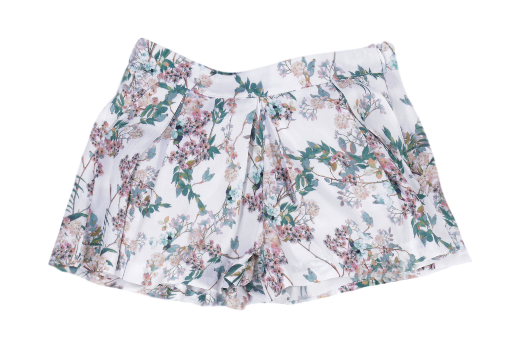 Patachou Girls Culottes Floral Shorts - Image 2