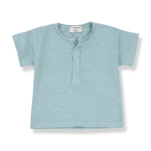 1+ In The Family Mint Green Boys T Shirt