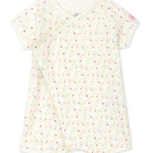 Petit Bateau Organic Ivory Cotton Shortie