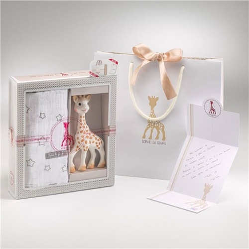 Sophie la Girafe - Sophiesticated The Swaddle & Teether Set - Image 2