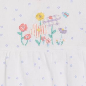 Albetta Floral Girls Romper Close Up Detail